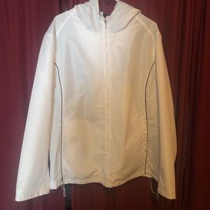 Woman’s windbreaker.